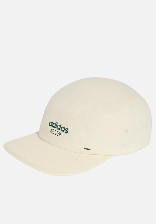 adidas Performance - Lin Cnv 5P Cap - Ivory/Collegiate Green