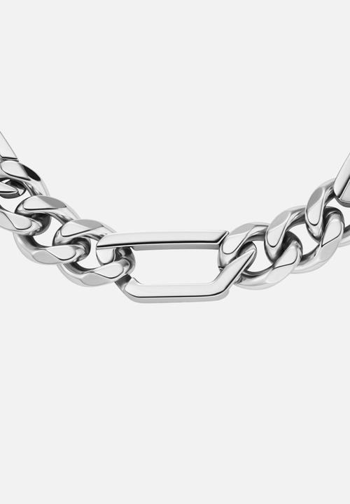Diesel  - Diesel DX1626040 Necklace - Silver
