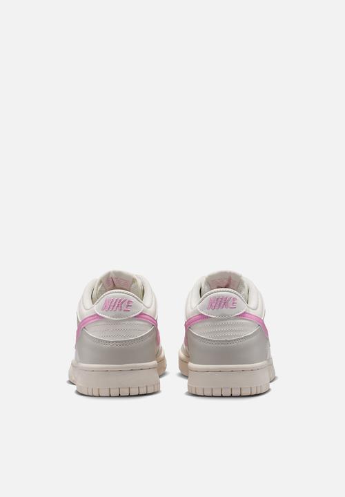 Nike - Nike dunk low grade school - sail/pink rise - phantom/ light bone