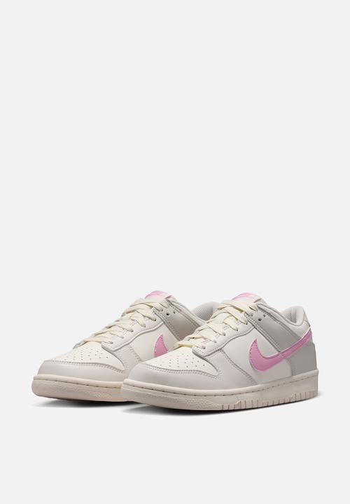 Nike - Nike dunk low grade school - sail/pink rise - phantom/ light bone