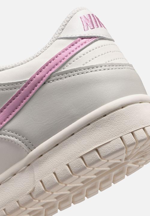 Nike - Nike dunk low grade school - sail/pink rise - phantom/ light bone