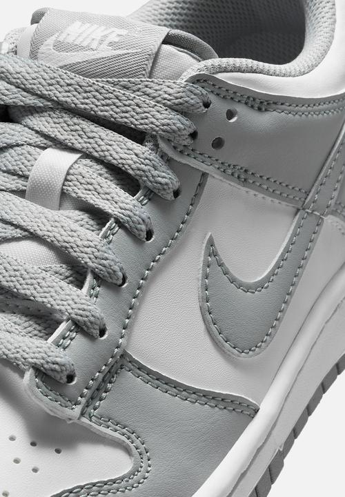 Nike - Nike dunk low grade school - white/lt smoke grey