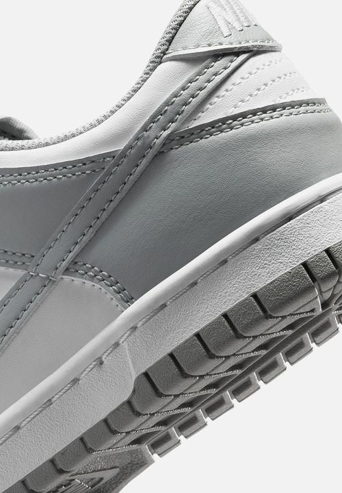 Nike - Nike dunk low grade school - white/lt smoke grey