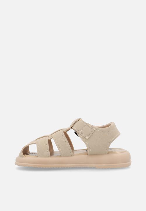 Pop Candy - Fisherman sandals with buckles straps - neutral 