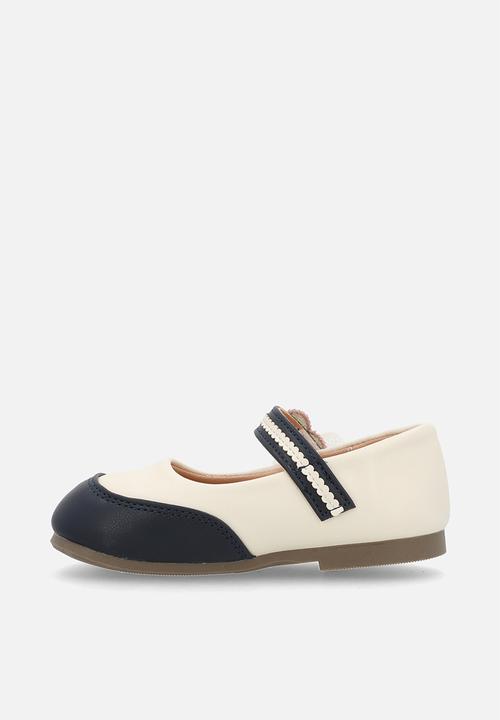 Pop Candy - PU two-tone pumps - white/navy