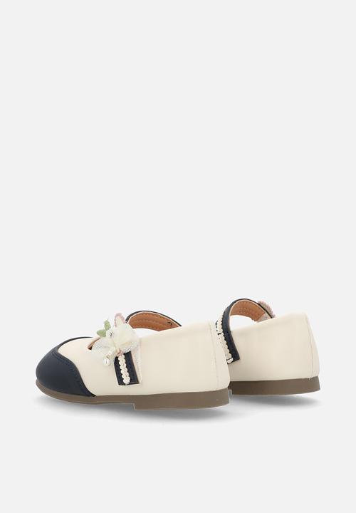 Pop Candy - PU two-tone pumps - white/navy