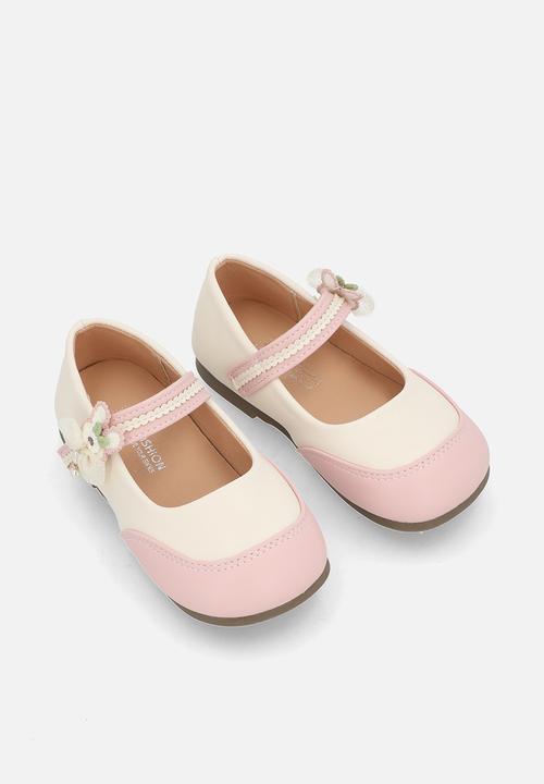 Pop Candy - PU two-tone pumps - white /pink