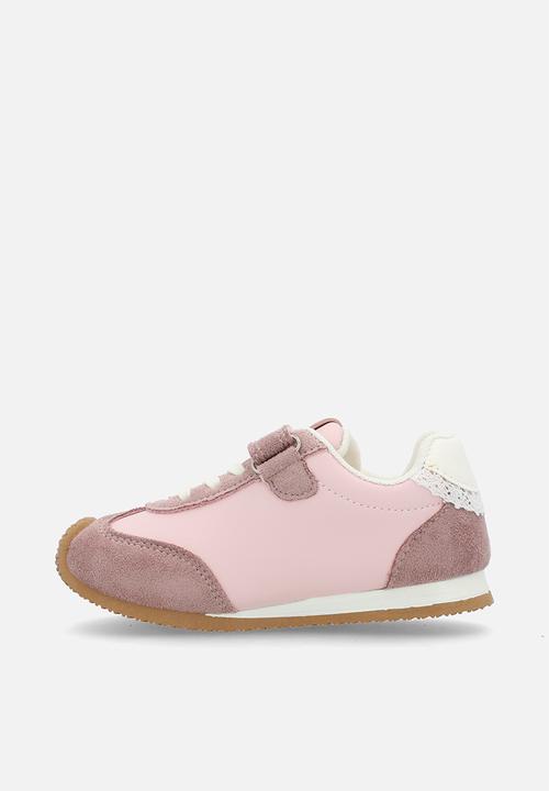 Pop Candy - Casual sneakers with embroidered bow feature - pink multi