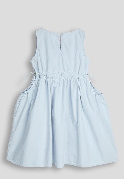 Pop Candy - Drawstring waist dress - powder blue