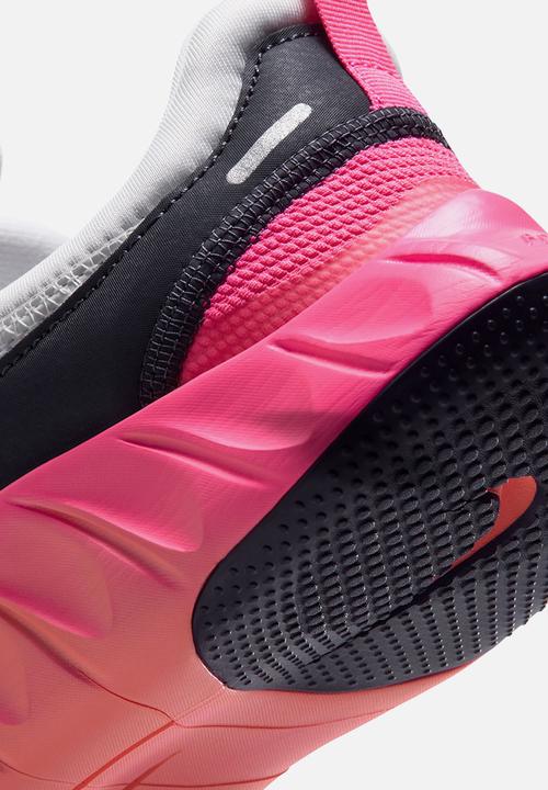 Nike - Nike free ride grade school - white/gridiron/hyper pink/atomic pink