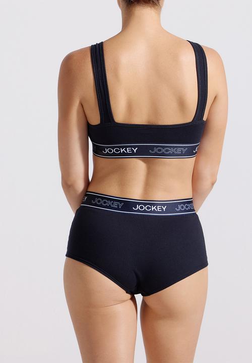 Jockey - Monochrome knicker - black
