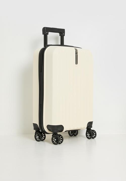 Pop Candy - Ribbed trolley bag - cream