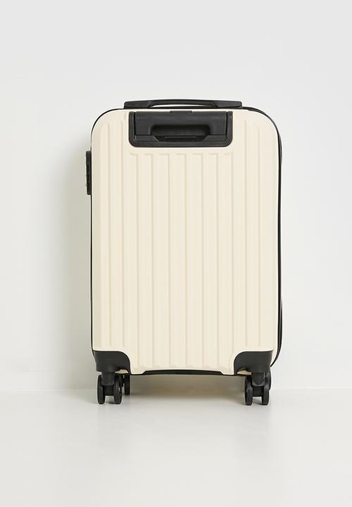 Pop Candy - Ribbed trolley bag - cream