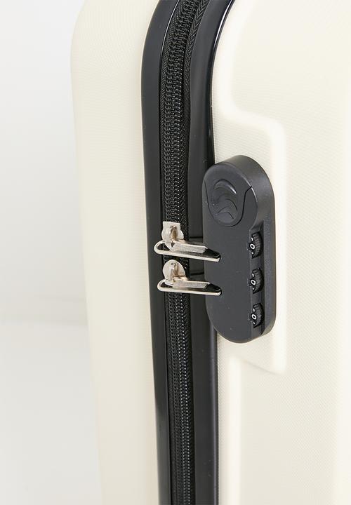 Pop Candy - Ribbed trolley bag - cream