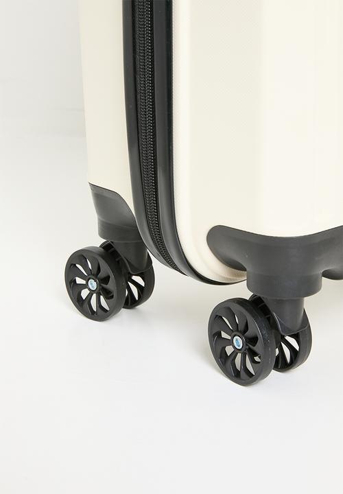 Pop Candy - Ribbed trolley bag - cream