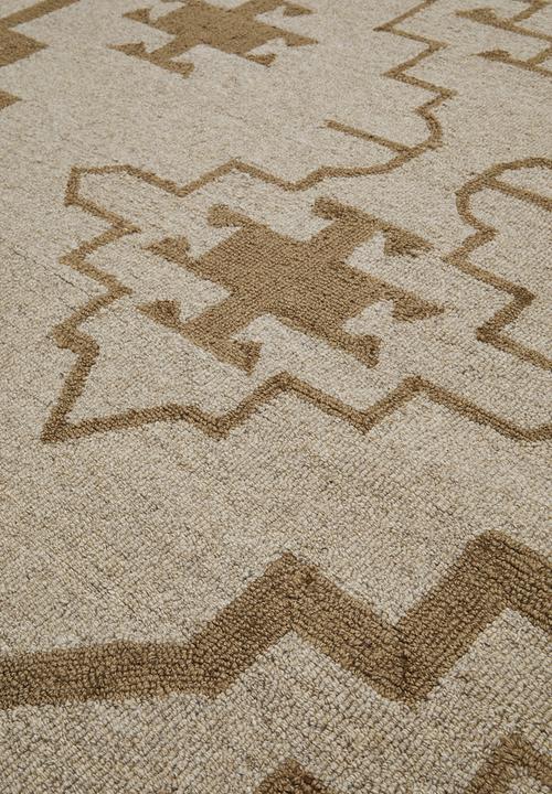 Sixth Floor - Alto Handtufted Wool & Jute Antique Rug Natural