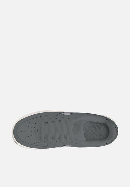 Nike - Nike air force 1 grade school - smoke grey/metallic silver/vast grey