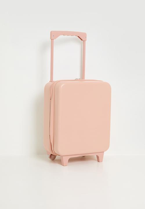 Pop Candy - Mini ribbed trolley bag - powder pink