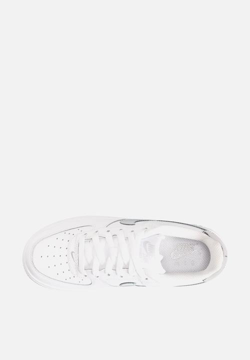 Nike - Nike air force 1 grade school - white/metallic silver