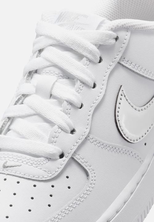 Nike - Nike air force 1 grade school - white/metallic silver