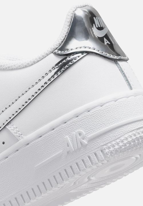 Nike - Nike air force 1 grade school - white/metallic silver