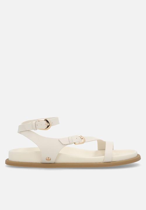 Miss Black - Polpetta 9 multi-strap sandal - ivory