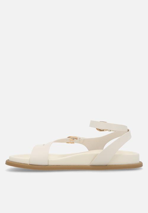 Miss Black - Polpetta 9 multi-strap sandal - ivory