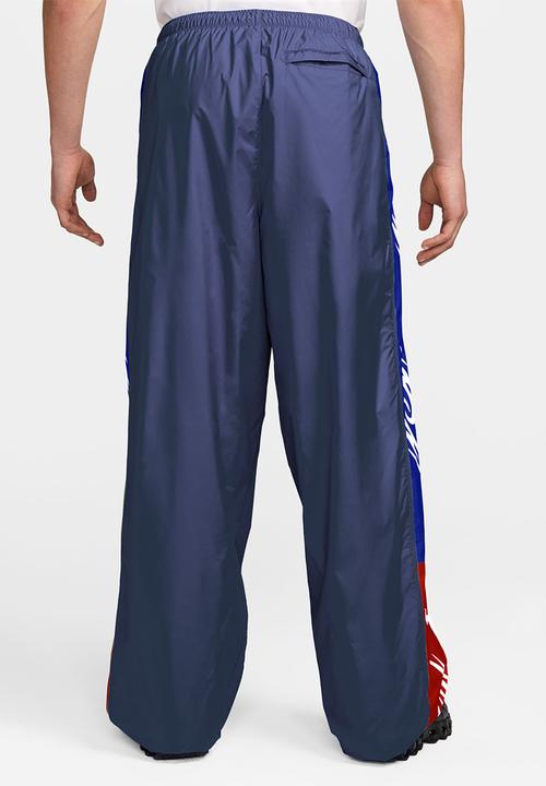Nike - Nsw Graphic Track Pants - Midnight Navy/Game Royal/Safety Orange