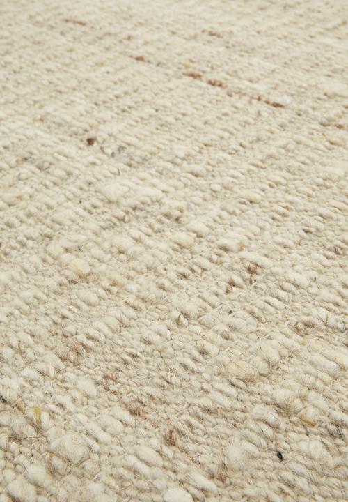 Sixth Floor - Alek Handwoven Wool Blend Rug Natural
