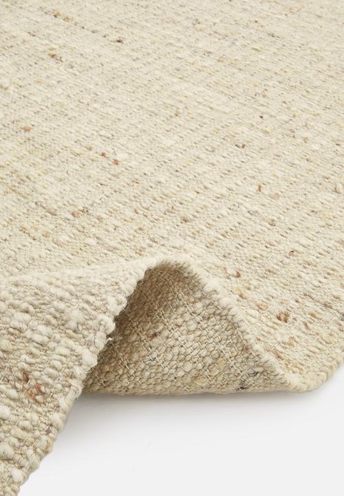 Sixth Floor - Alek Handwoven Wool Blend Rug Natural
