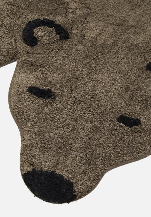 Sixth Floor - Shaped Bear Rug Brown