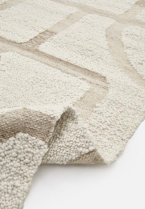 Sixth Floor - Lino Handwoven Wool Rug- Ivory