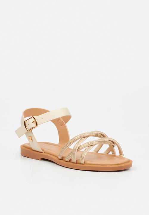Flutterby - Ella 1 girls sandal - beige