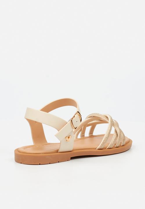 Flutterby - Ella 1 girls sandal - beige