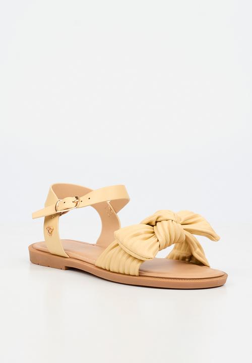 Flutterby - Ella 2 girls sandal - yellow