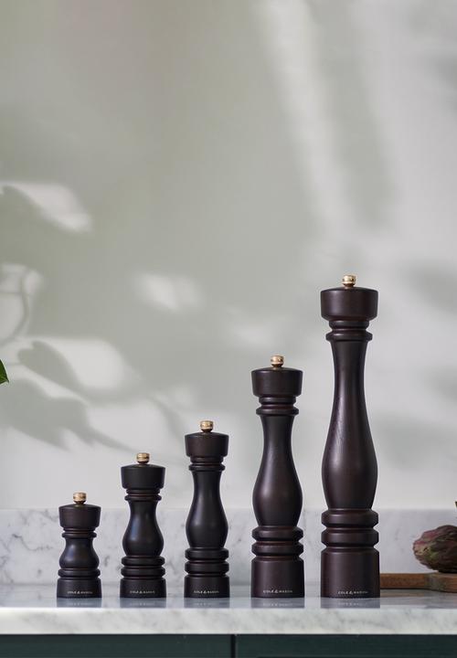 Cole & Mason - Cole & Mason London Salt & Pepper Mill Set, Chocolate Wood – 13cm