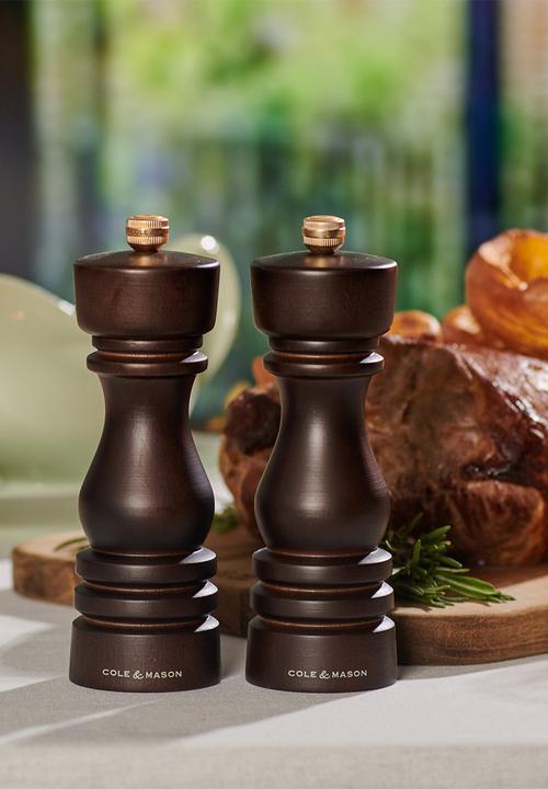 Cole & Mason - Cole & Mason London Chocolate Wood Gift Set, 18cm