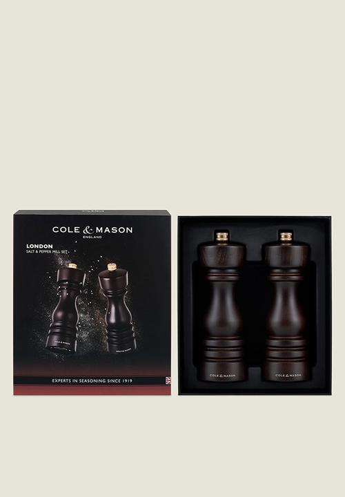 Cole & Mason - Cole & Mason London Chocolate Wood Gift Set, 18cm