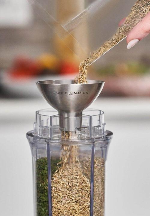 Cole & Mason - Cole & Mason Dover Stainless Steel Refill Funnel