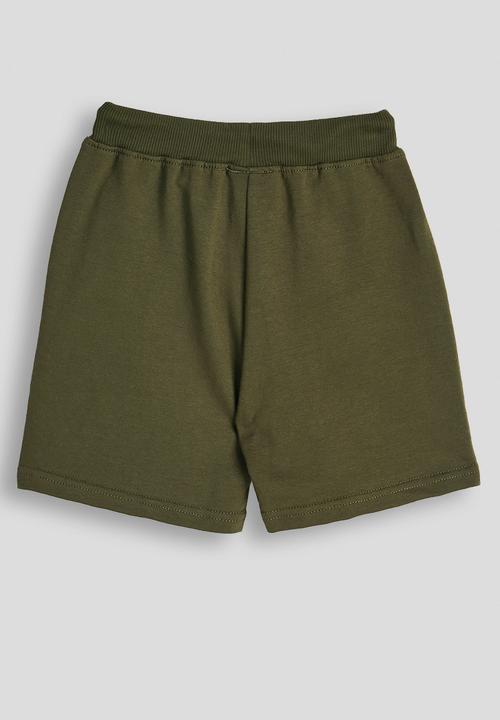Pop Candy - Ribbed waistband shorts - army green