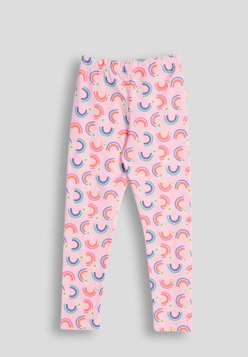Pop Candy - Rainbow aop leggings - pink