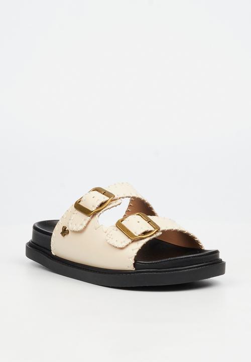 Flutterby - Lucy 1 girls slides - beige