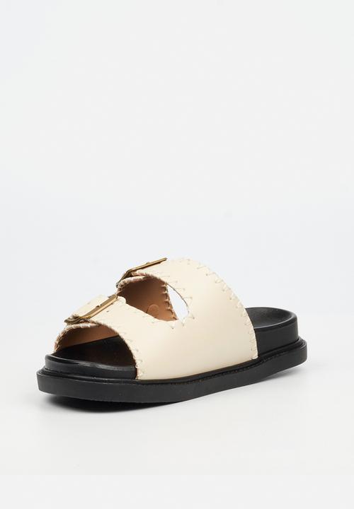 Flutterby - Lucy 1 girls slides - beige