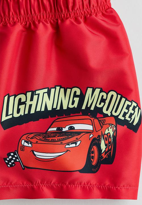 H&M - Printed swim shorts - red/cars