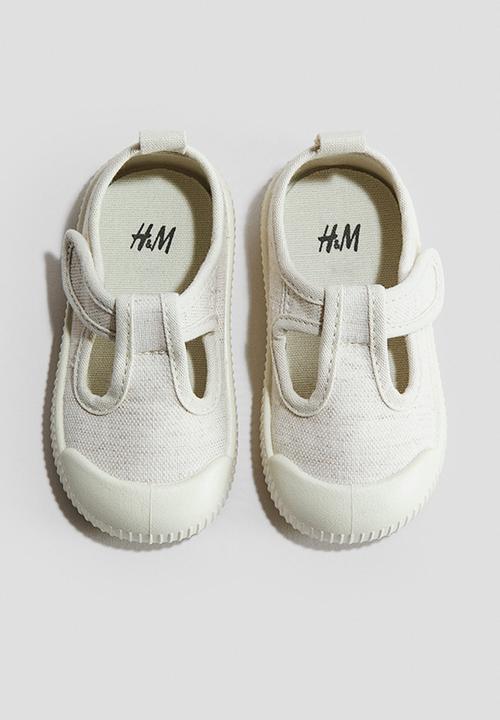H&M - Cotton sandals - light beige