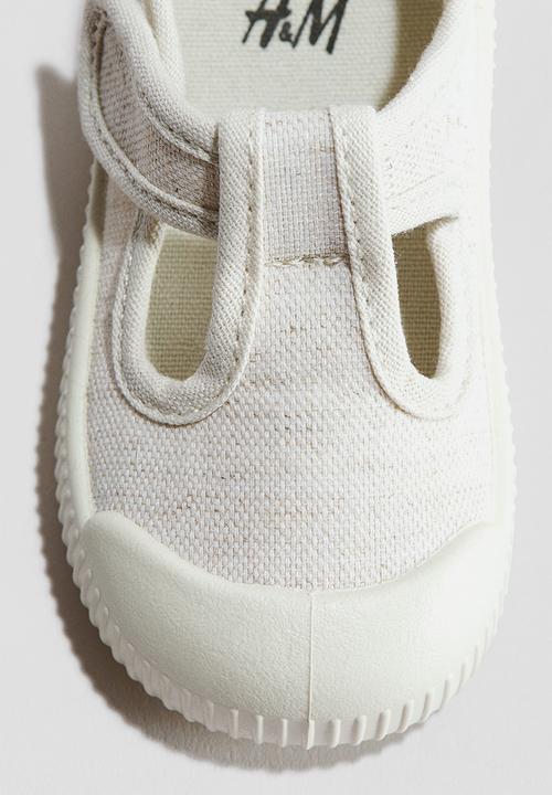 H&M - Cotton sandals - light beige
