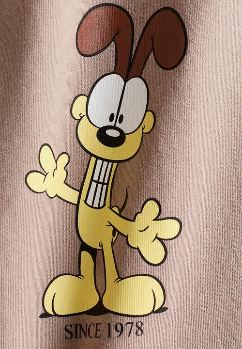 H&M - Printed t-shirt - beige/garfield