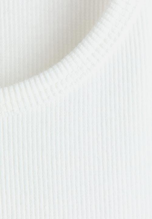 H&M - Print-motif vest top - white/kpop demon hunters