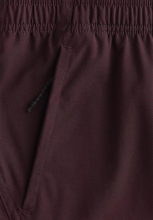 H&M - Sports shorts with drymove? - chocolate plum