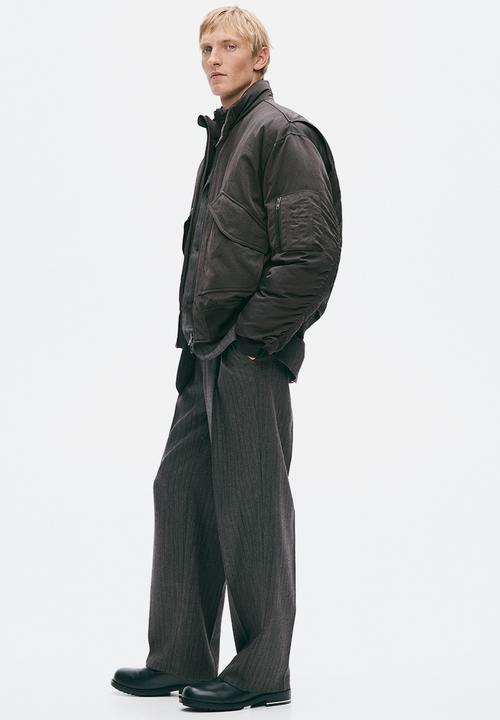 H&M - H&M Atelier:  Padded bomber jacket - dark brown